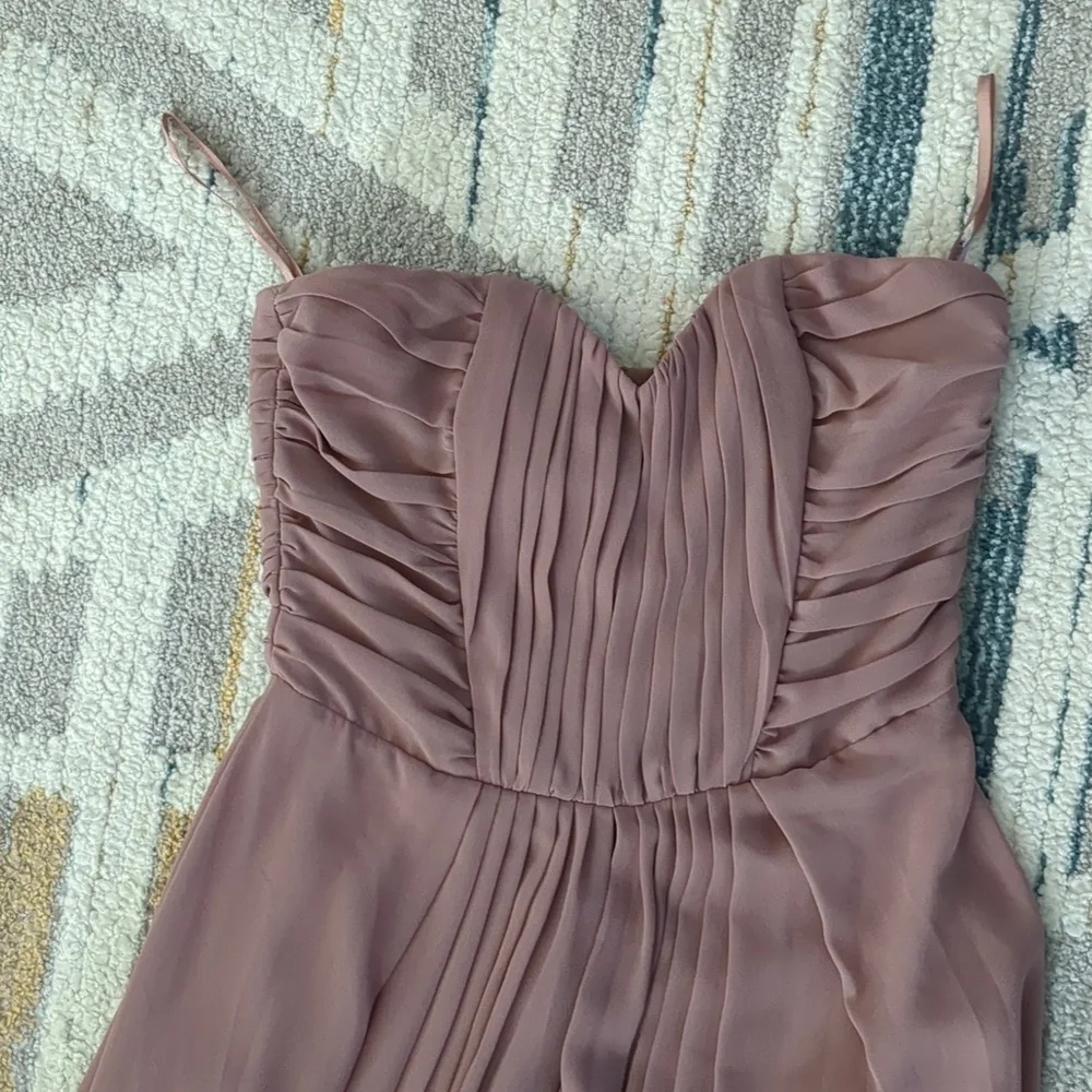 Prom / wedding / evening strapless gown - Picture 2 of 7